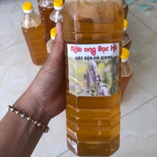 mật ong bạc hà 1 lít ( mua tại vườn dân tộc)