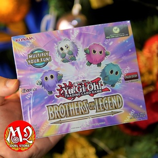Hộp thẻ bài Yugioh Brothers of Legend Booster Box - 24 Packs - Hàng chính hãng