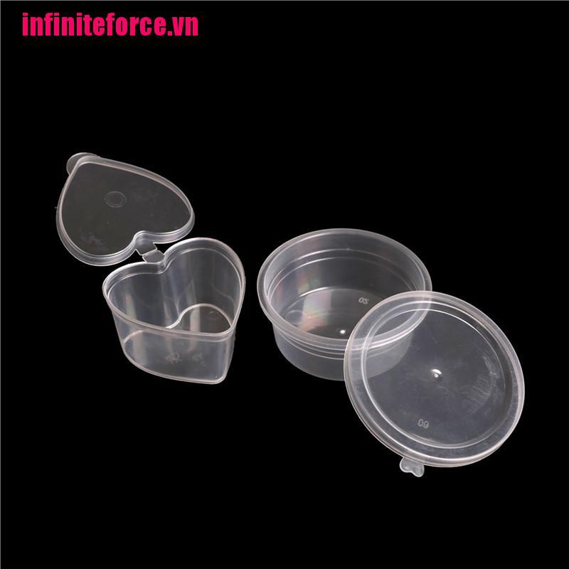 Set 10 Hộp Nhựa Trong Suốt Đựng Đồ Tiện Dụng