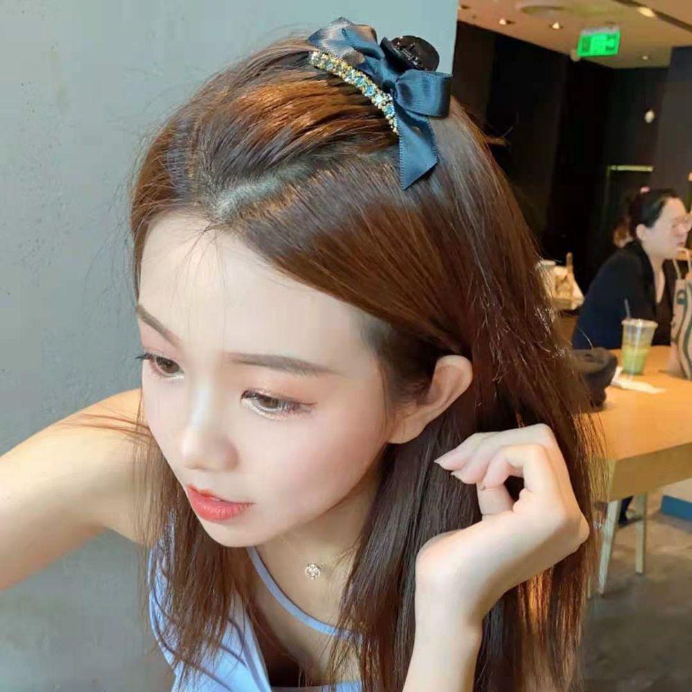 Kẹp Tóc Nơ / Móng Vuốt Đuôi Ngựa Cổ Điển Cho Nữ