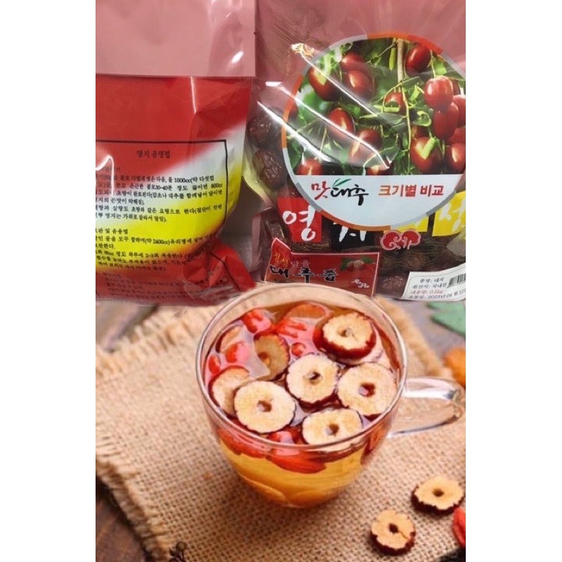 500g Táo đỏ sấy khô Hàn Quốc | BigBuy360 - bigbuy360.vn