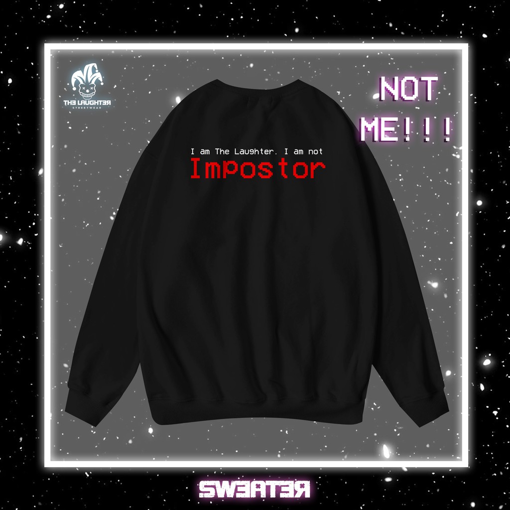 The Laughter - Áo DÀI TAY SWEATER AMONG US - NỈ DA CÁ | BigBuy360 - bigbuy360.vn