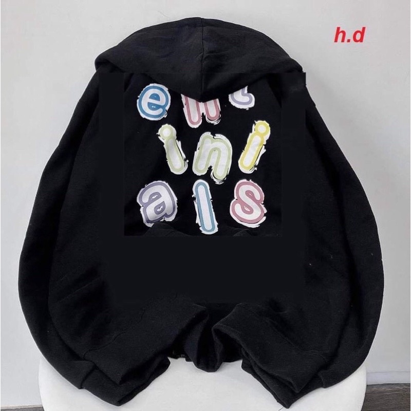 Áo khoác hoodie dây kéo chun tay Hình Kute Thỏ,Mèo Ulzzang🌵Hodie nữ form rộng dài vải nỉ cotton Basic Trend dạo phố
