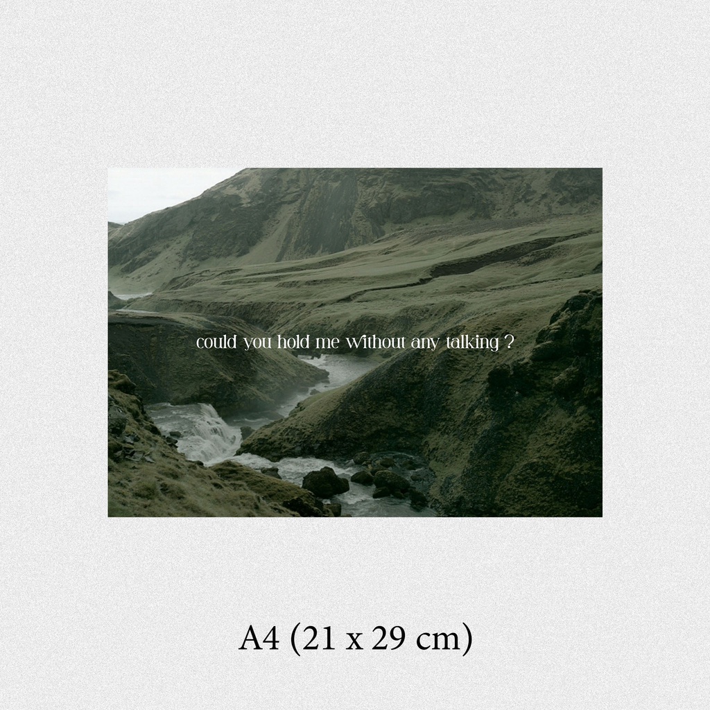 Daice || poster / postcard trang trí A4