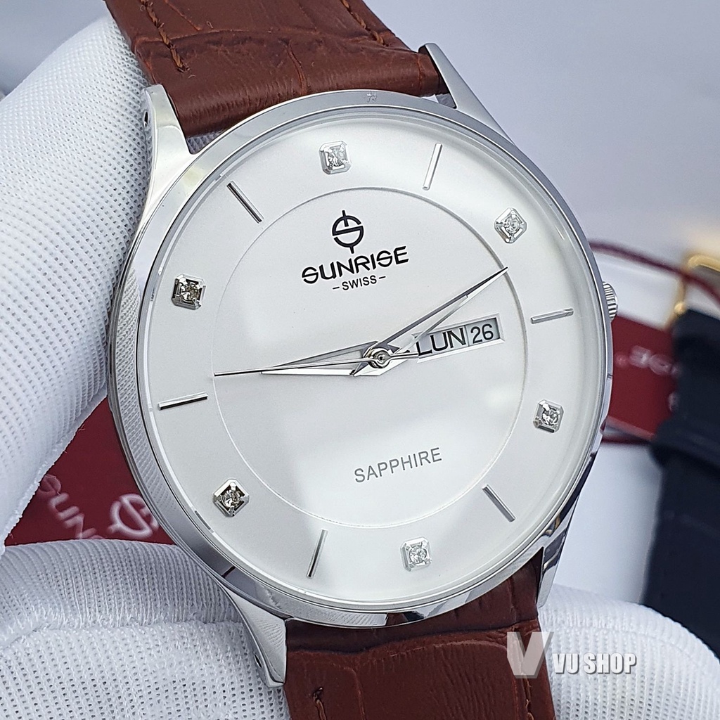 Đồng hồ đôi SUNRISE 1109PB Chính hãng