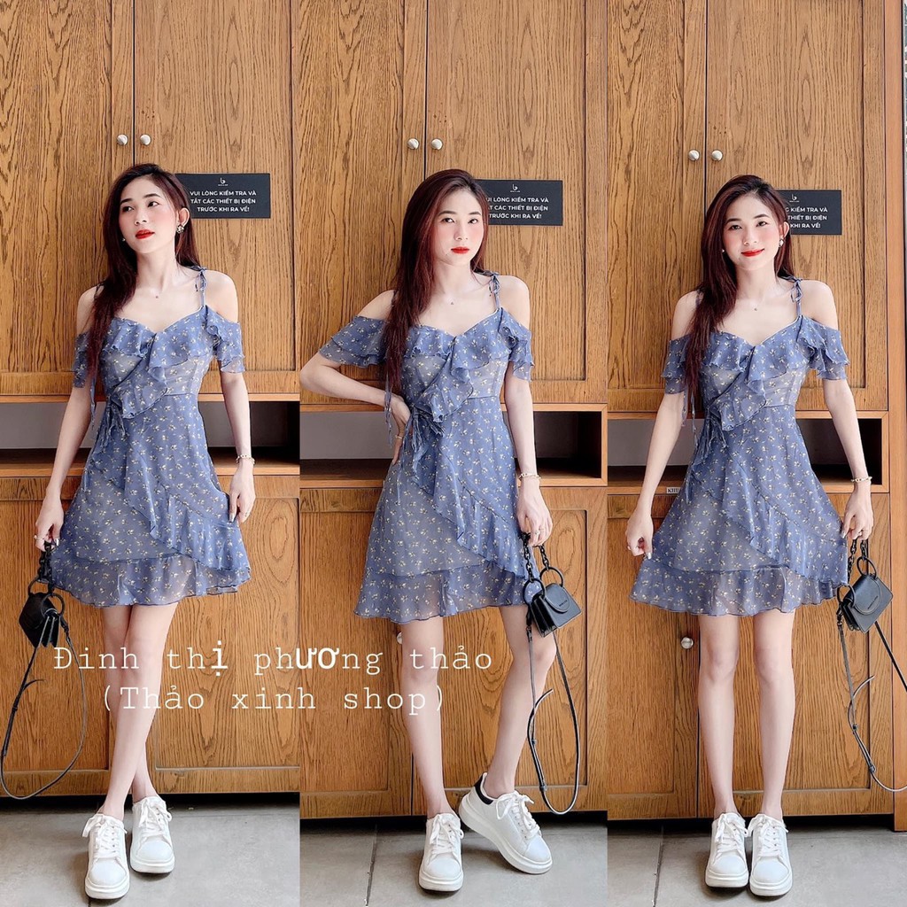 Set đồ nữ cá tính, set váy liền thân đi chơi sang chảnh mùa hè đẹp 8A00097 | BigBuy360 - bigbuy360.vn