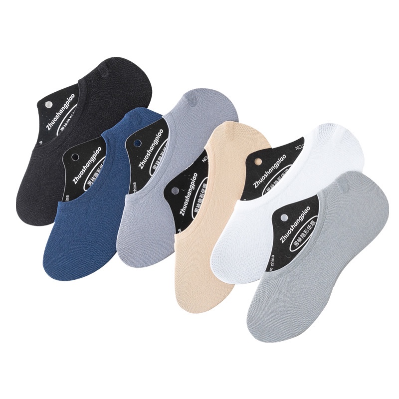 Vớ Thuyền Bằng Silicone Thoáng Khí Chống Trượt Cho Nam