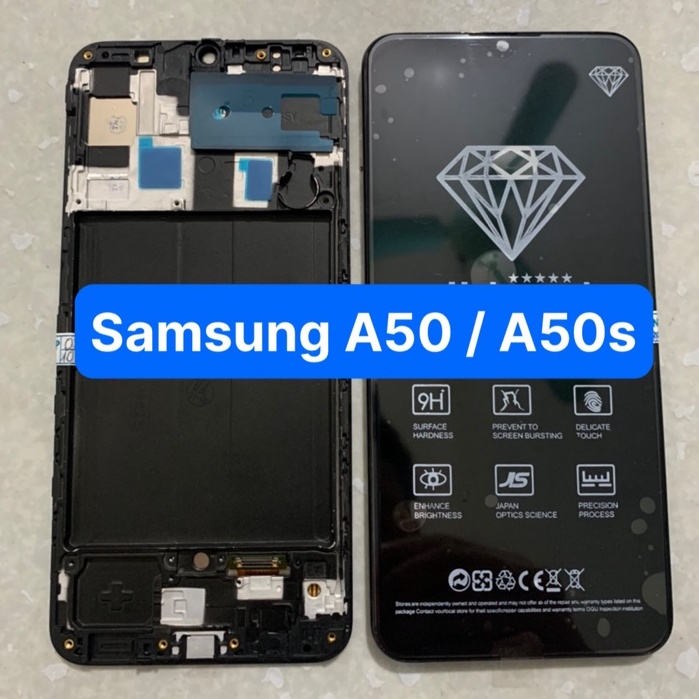 màn hình samsung A50s / SM-A507F liền khung