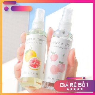 Một Chai Xịt Thơm 2in1 Body Và Xịt Thơm Phòng Hương Hoa Quả Flower Of Story 100ml