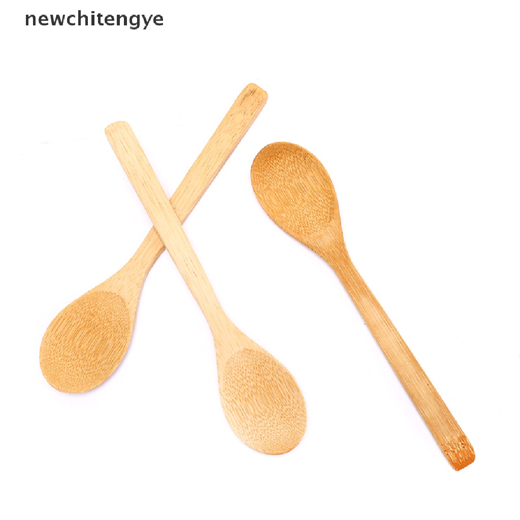 Muỗng Tre Tròn Múc Canh / Cà Phê / Muối Tiện Dụng Cho Nhà Bếp