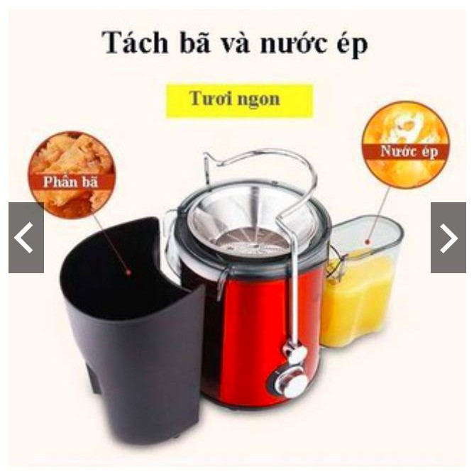 Máy ép trái cây, hoa quả tốc độ chậm JUICER- Bảo hành 6 tháng -  Đa năng 5.0