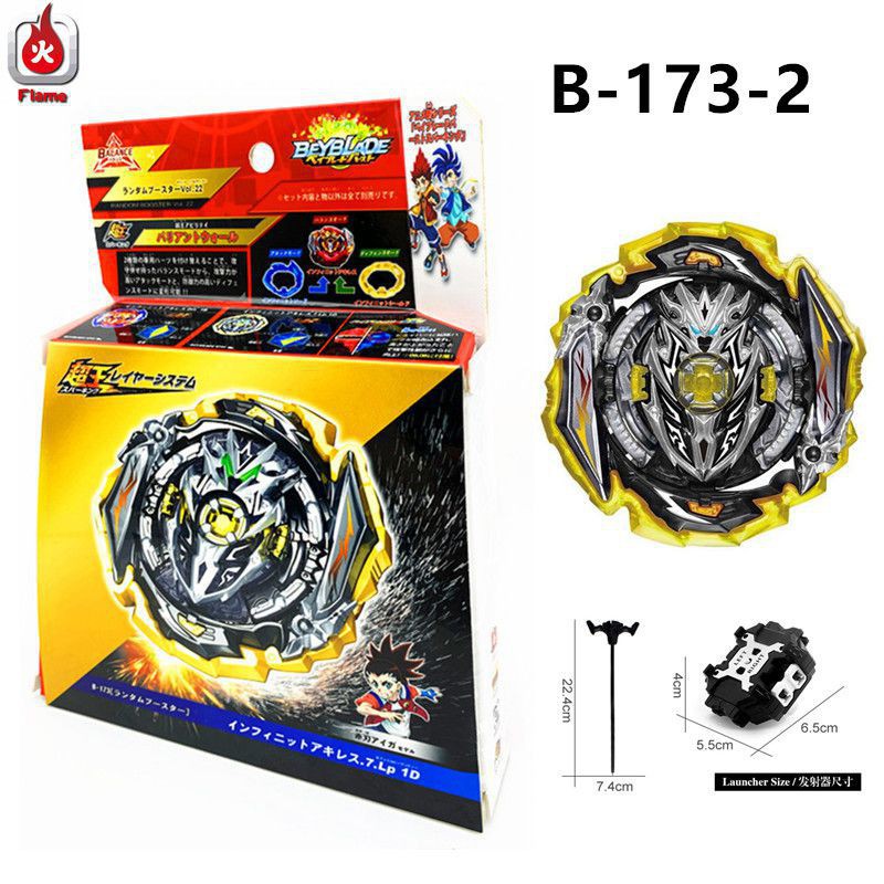 Con Quay Đồ Chơi Beyblade Burst B-173-02 Infinite Achilles 7d Cho Bé Trai