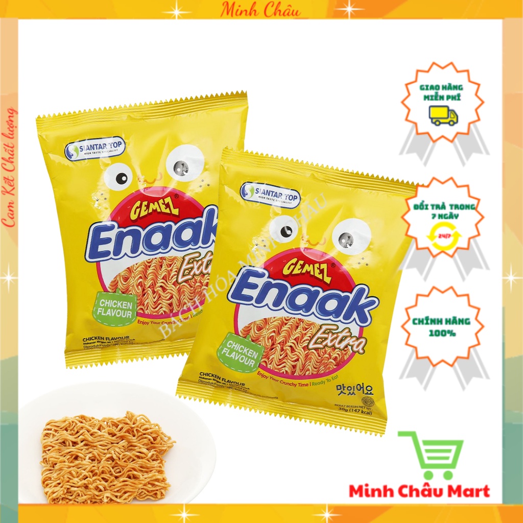 Snack Mì Tôm Trẻ Em Hương Gà Enaak 30g