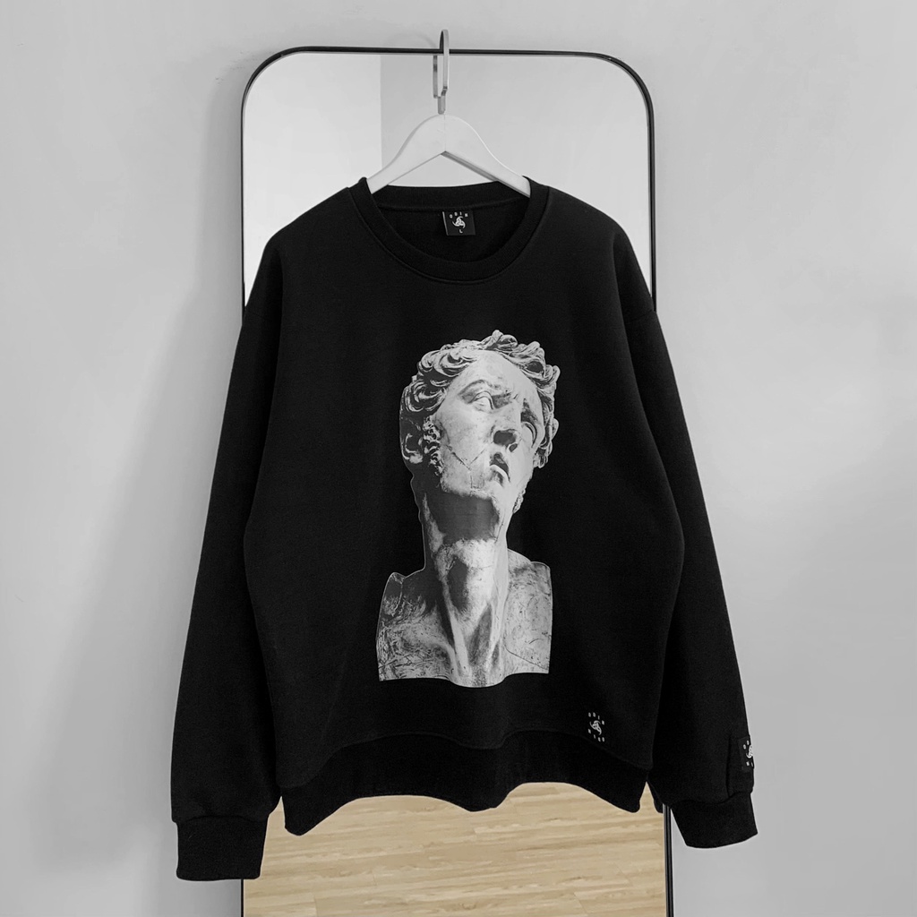 Áo Sweater OD Oversize Roman, áo nỉ dài tay Unisex ODIN CLOTHING | BigBuy360 - bigbuy360.vn