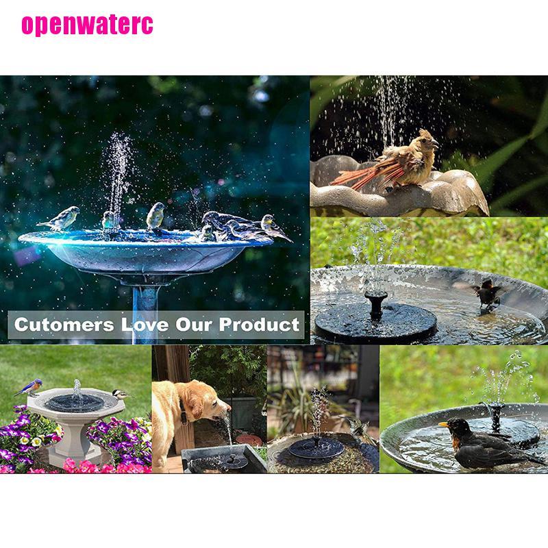 Đài Phun Nước Sử Dụng Năng Lượng Mặt Trời