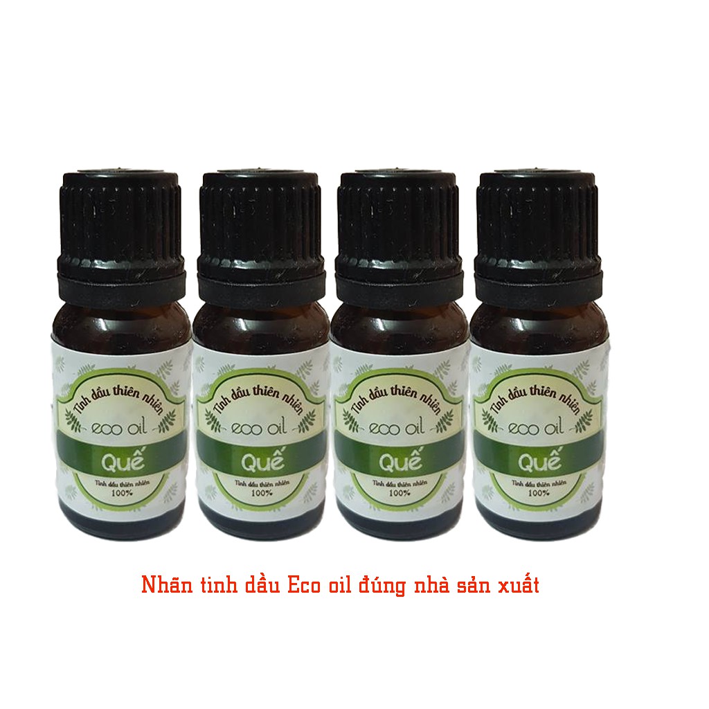 Combo 4 chai tinh dầu Eco oil 10ml cùng loại