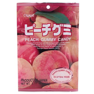  Kẹo dẻo vị đào  Kasugai  - 107g 