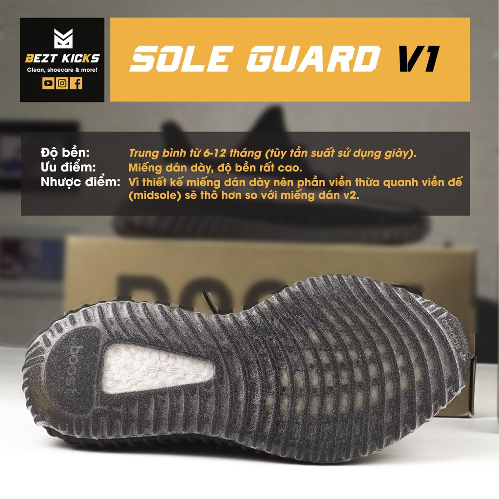 Bộ miếng dán bảo vệ đế giày Sole Guard.