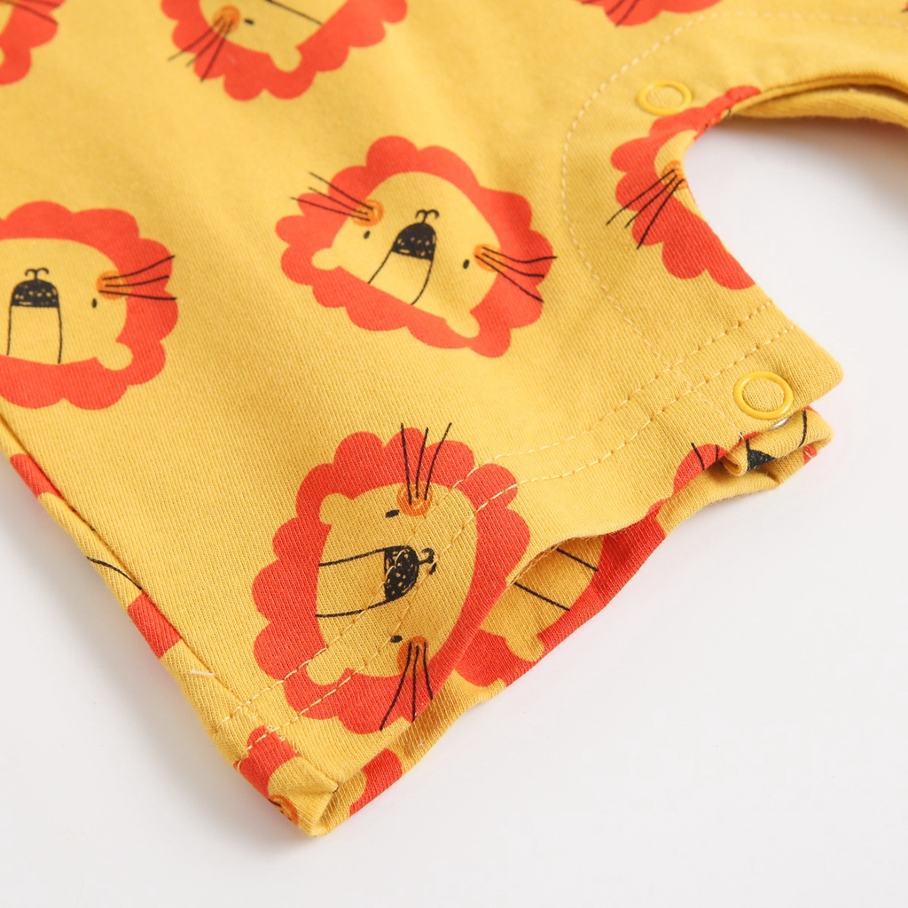 Áo liền quần Sanlutoz in họa tiết hoạt hình dễ thương thời trang mùa hè cho trẻ nhỏ