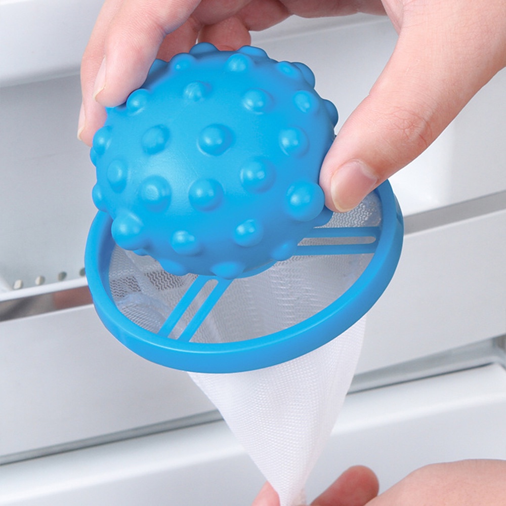 1 Túi Lưới Lọc Tóc Cho Máy Giặt Hoa Mận