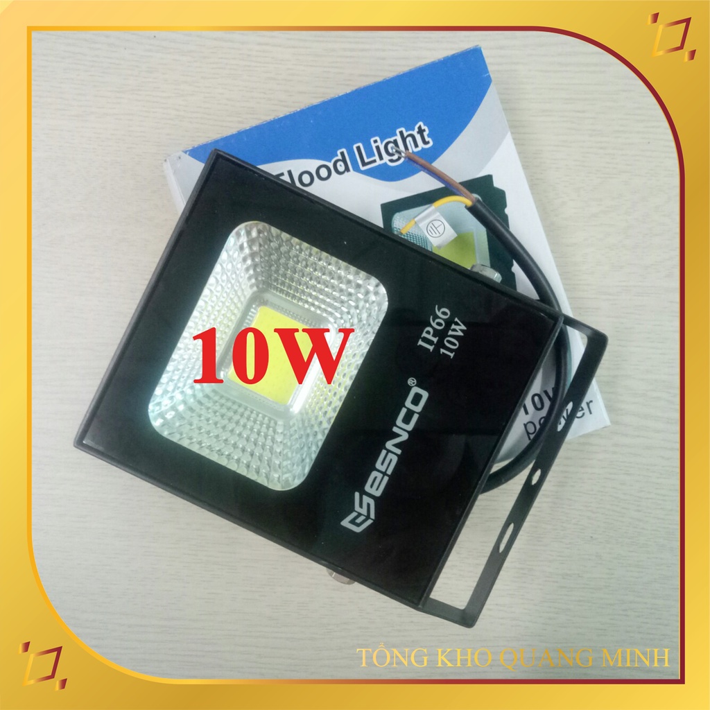 Đèn pha led 10W chuyên công trình, bảng hiệu lắp đặt ngoài trời chống nước IP66 - DD047