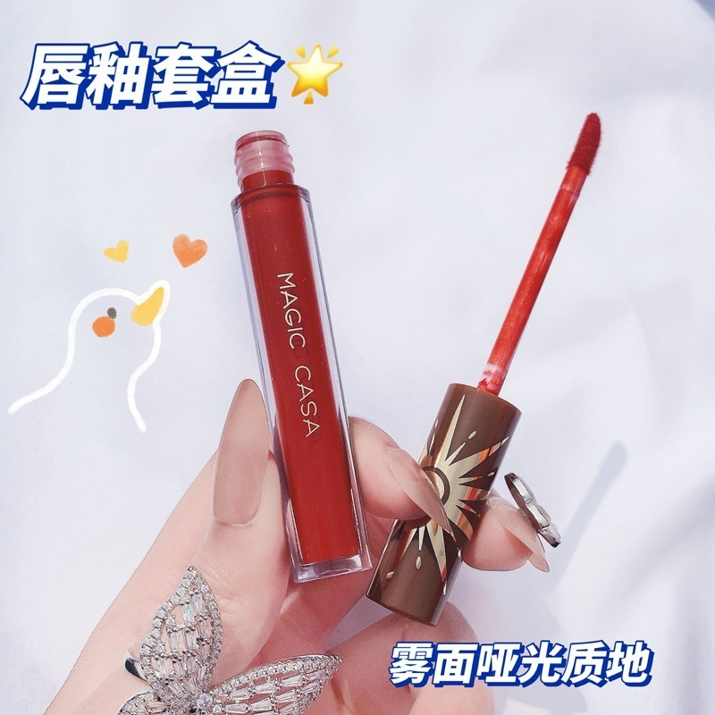 (Hàng Mới Về) Bộ Son Môi Màu Nhung Lì Không Phai Cao Cấp | BigBuy360 - bigbuy360.vn