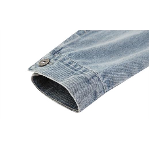 Áo khoác bò denim Nelly thu đông áo khoác jean basic