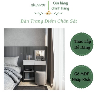 BÀN TRANG ĐIỂM ĐẸP CÓ GƯƠNG BẰNG GỖ KẾT HỢP BÀN LÀM VIỆC NHỎ GỌN THÔNG MINH GIÁ RẺ.