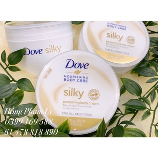 Kem dưỡng ẩm Dove Silky Nourishing Body Cream