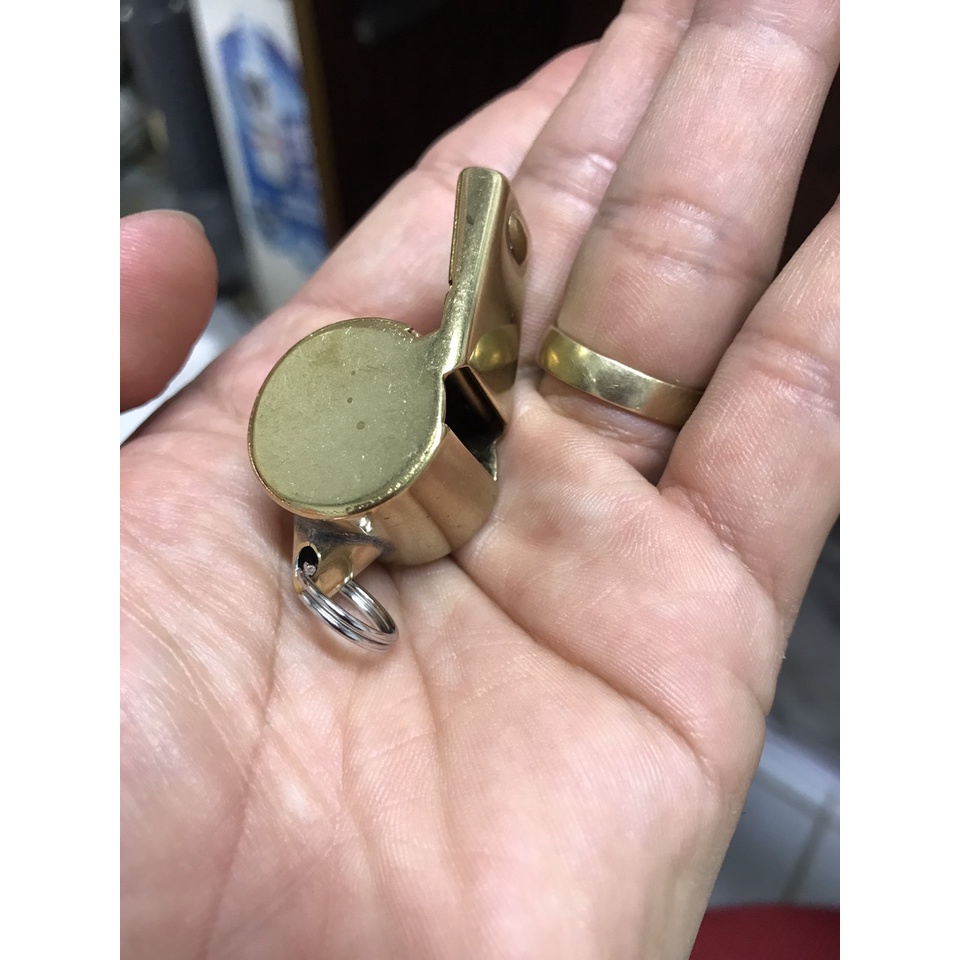 Còi Đồng Thể Thao Cao Cấp,Còi Đồng Huấn Luyện Viên, Trọng Tài Tiếng Kêu To Và Vang , Dùng Cho Hoạt Động Thể Thao