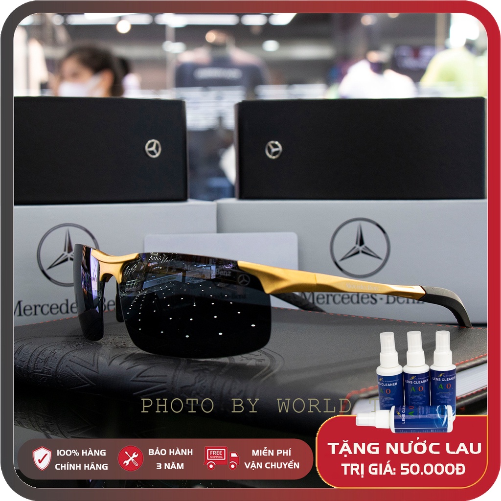 Kính mát nam cao cấp BenP07 full box, bảo hành 12 tháng, tròng Polarized cường lực, chống chói