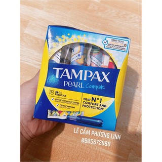 Tampon thay cho băng vệ sinh phụ nữ Tampax Pearl UK