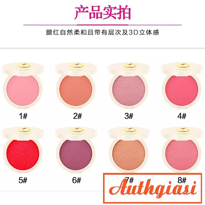 Phấn má Maycheer siêu xinh 8 màu kèm chổi tán mềm mịn với da | BigBuy360 - bigbuy360.vn