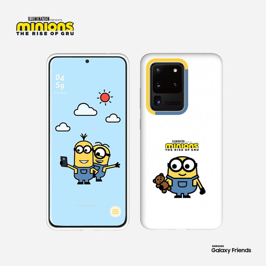 Smart Case Minions - ốp lưng SAMSUNG S20 / 20+ / S20 Ultra - Hãng SAMSUNG x ILLUMINATION