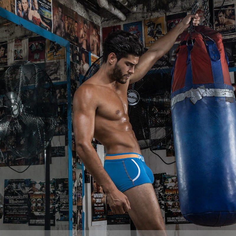 ORLVS Quần lót boxer chất liệu thoáng khí nhanh khô thời trang cho nam