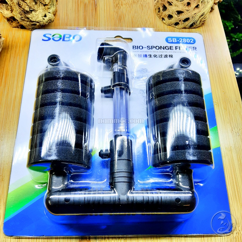 Lọc Bio Mini SOBO SB-2801 (đơn) |  SB-2802 (đôi) | Lọc Bio SOBO Cho Bể Tép Cảnh - Cá Cảnh - Bể Thuỷ Sinh
