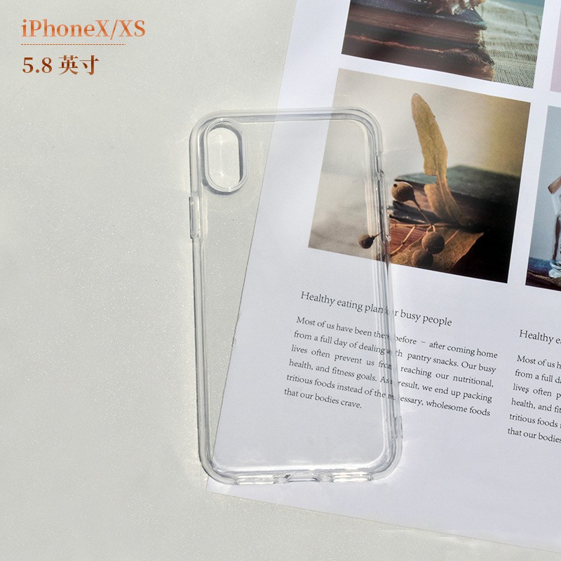 Ốp Lưng Silicone Trong Suốt Siêu Mỏng Cho Iphone 11 11 Pro Max 6 6s 7 8 X Xr Xsmax