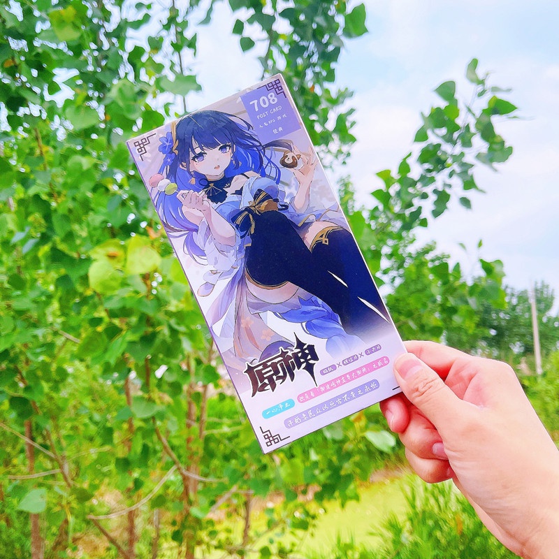 Postcard gensahin impact (bộ 30 tấm siêu to đẹp)