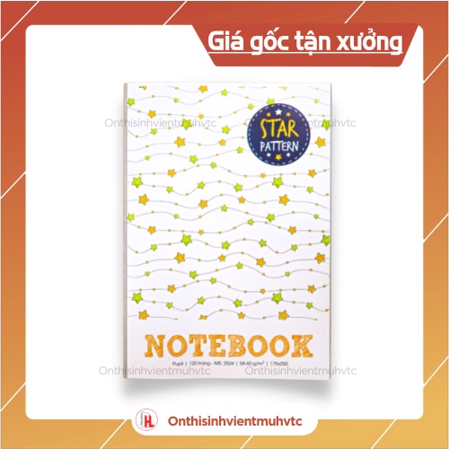 HẢI TIẾN Vở kẻ ngang 72 trang, 120 trang, giấy không bụi