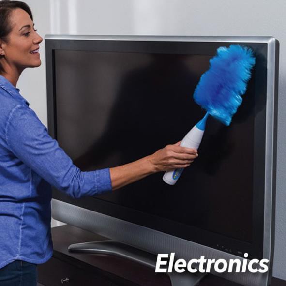 CHỔI QUÉT BỤI TÍCH ĐIỆN THÔNG MINH SPIN DUSTER(GIÁ TỐT)