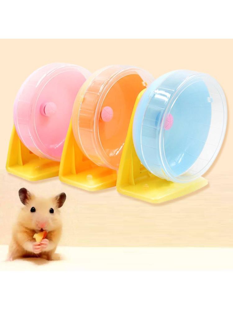 Bánh Xe Chạy Bằng Nhựa Cho Chuột Hamster