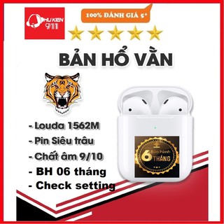 Tai nghe bluetooth Hổ Vằn 1562M Đổi Tên - Định Vị, Tự Kết Nối, Cảm biến Chạm, bản cao cấp nhất, Bảo hành 06 tháng