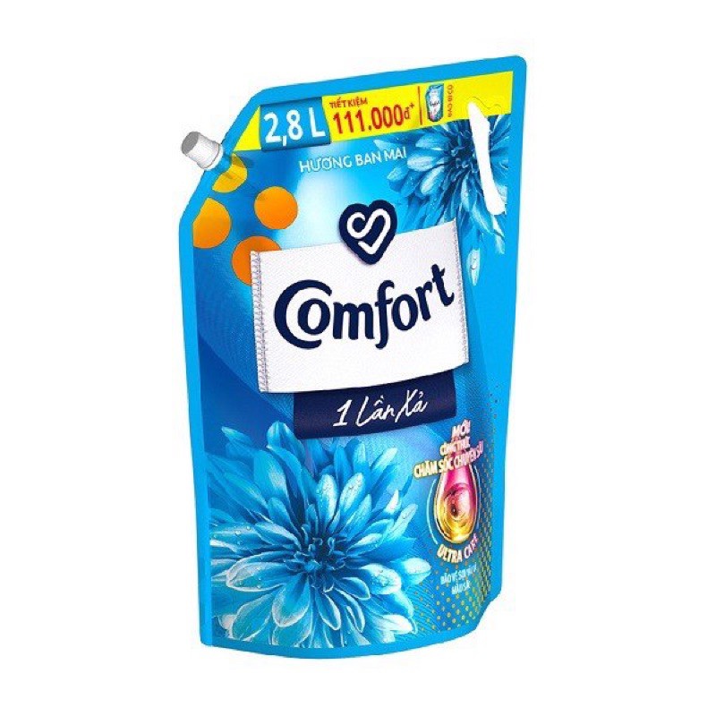 NƯỚC XẢ VẢI COMFORT 1 LẦN XẢ 2,8L HƯƠNG BAN MAI