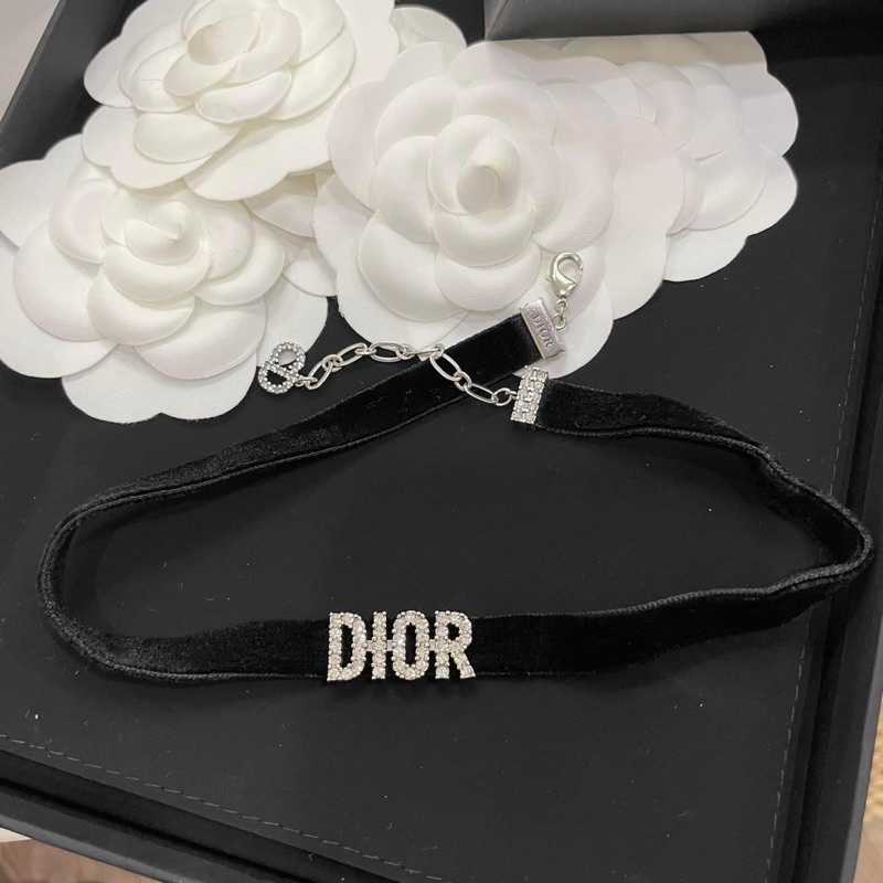 Vòng cổ d.ìor nữ cao cấp thương hiệu, choker CD hàng đẹp dây chuyền thời trang cực hot
