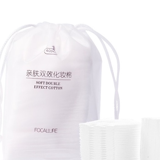 Bông cotton tẩy trang FOCALLURE mềm mịn chất lượng cao 22.5g[sneaky]
