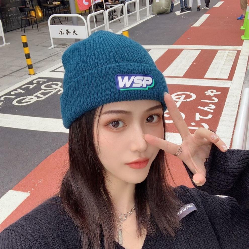 Mũ len giữ ấm phong cách hip hop Nhật Hàn thời trang thu đông