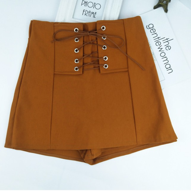 Váy quần công sở cạp cao thắt nơ ôm sát hông tôn dáng