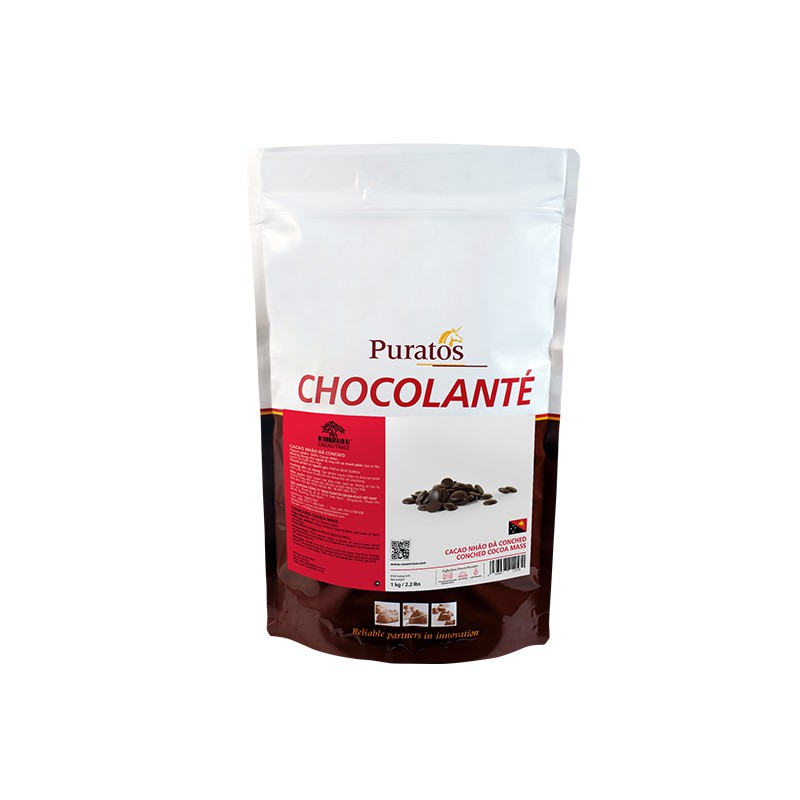 Socola cacao nhão PNG Puratos gói 1kg