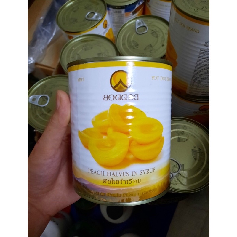 ĐÀO LON BODDOB THÁI 820gr
