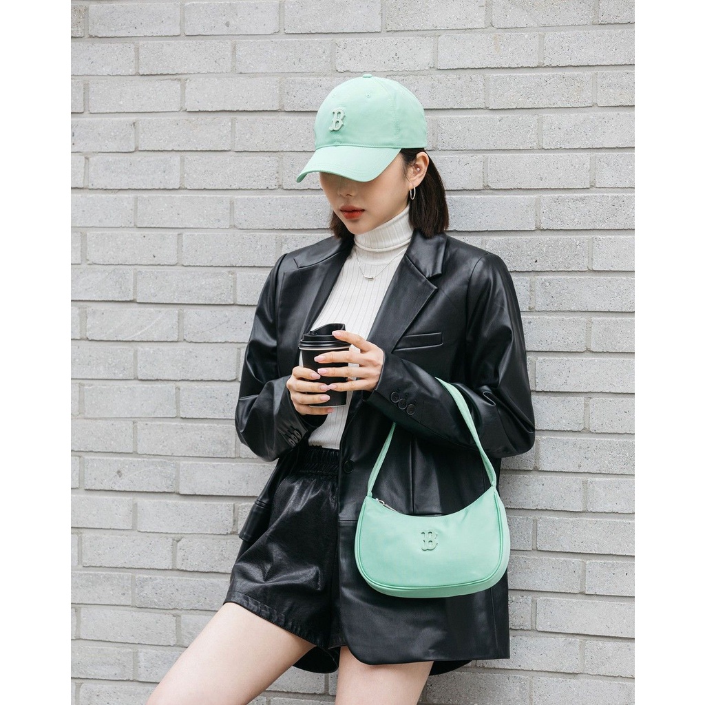 Túi MLB Đeo Vai Hình Chữ Nhật NyLon Hobo
